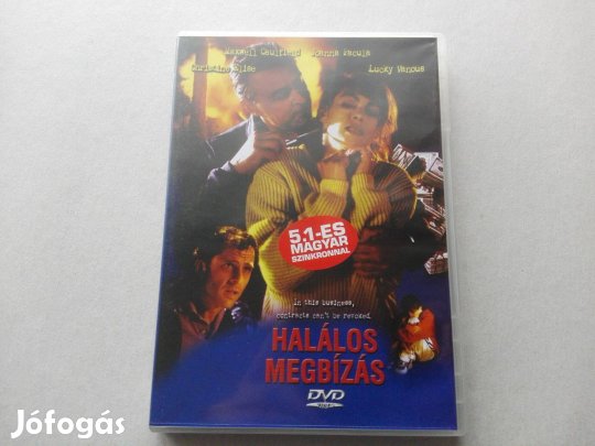 Halálos megbízás című új, eredeti, magyar nyelvű DVD film eladó !