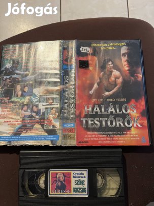 Halálos testőrök akció vhs 