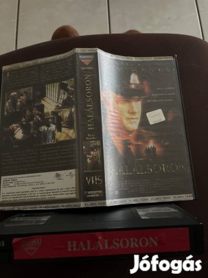 Halálsoron vhs kistok thriller.  