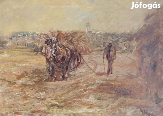 Halápy János (1893-1960) Hazafelé a háttérben Tihannyal