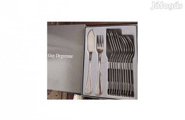 Halas evőeszköz készlet 12 db-os Új Hibátlan rozsdamentes