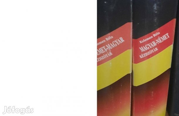 Halász Előd Magyar német, német magyar szótár közepes méretű