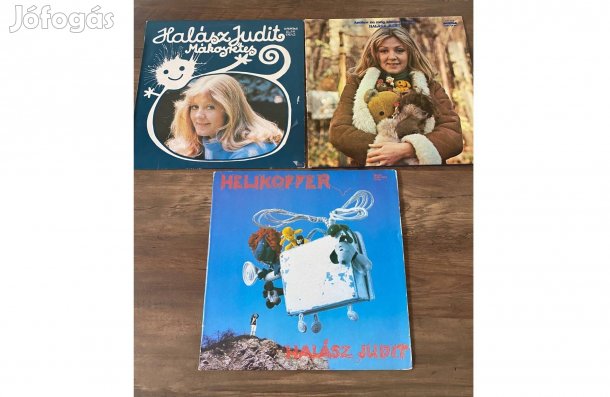 Halász Judit 3 db hanglemez