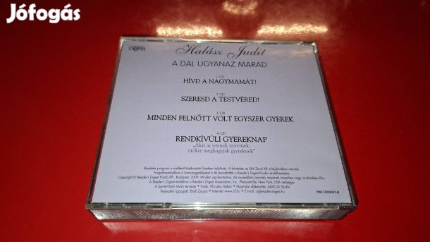 Halász Judit A Dal Ugyanaz Marad 4 × Cd 2009