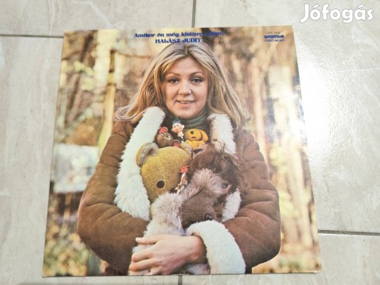 Halász Judit- gyermek bakelit lemez kiváló állapotban
