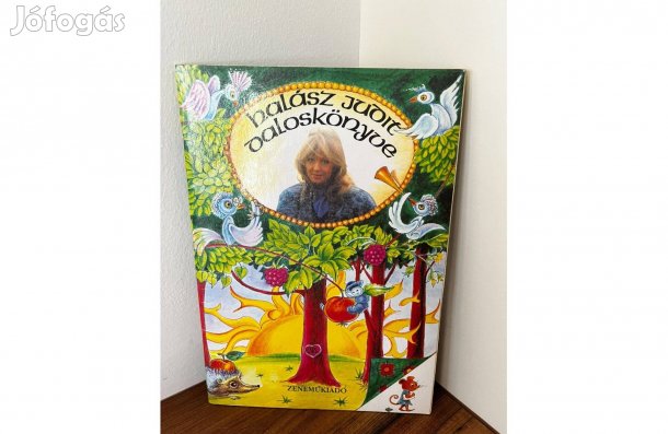 Halász Judit daloskönyve gyerek könyv