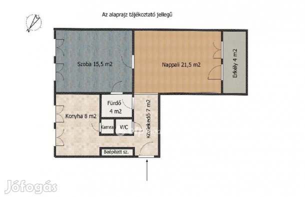 Halászteleki 60 nm-es lakás eladó