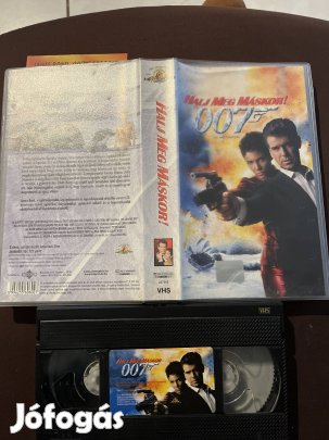 Halj meg máskor 007 akció vhs 