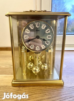 Haller forgóingás asztali óra arany