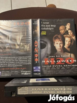 Halloween h 20 horror vhs 