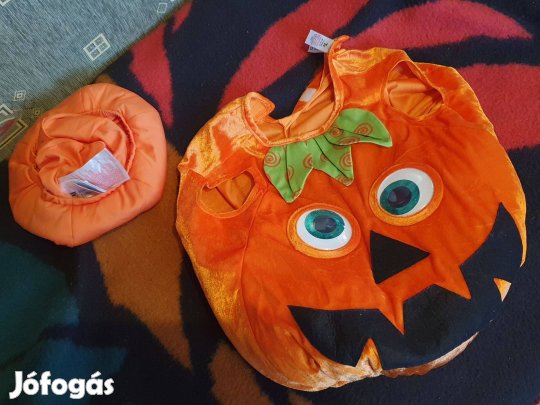 Halloween tök jelmez óvodásoknak -új