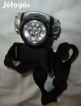 Halogén fej elemlámpa vadonat ujj