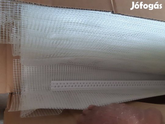 Hálós élvédő 2,5m-es építkezésből kimaradt több db új