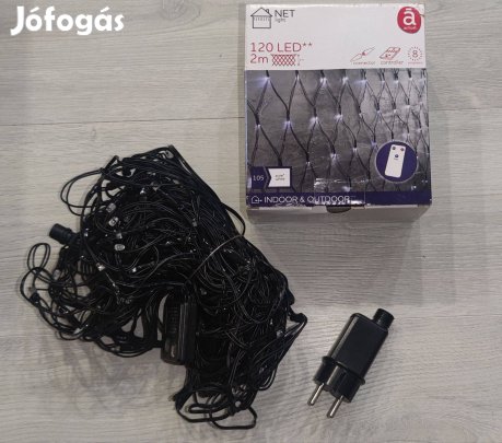 Hálószerű dekor világítás originált állapotban