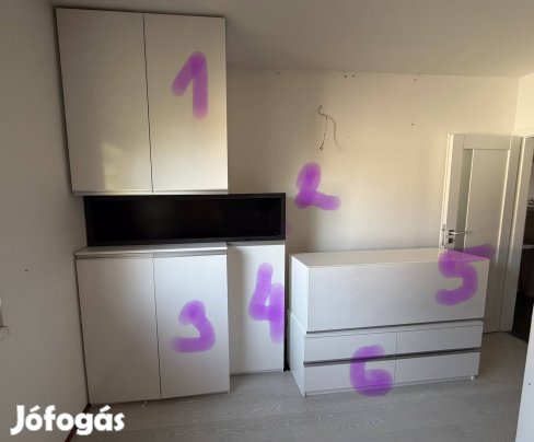 Hálószoba bútor 8 részes újszerű