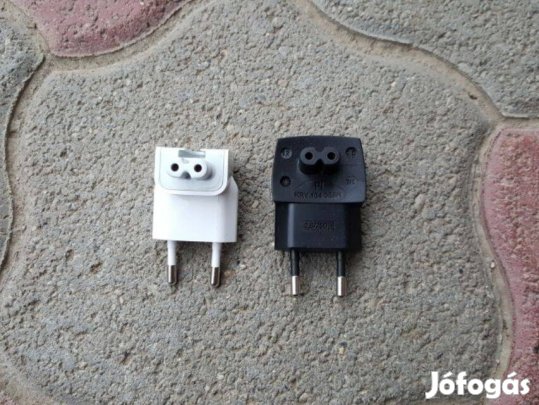 Hálózati 90 fokos átalakító piskóta csatlakozó dugó