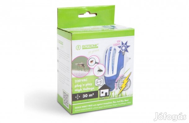 Hálózati Elektromos UV LED rovarcsapda rovar légy szúnyog csapda