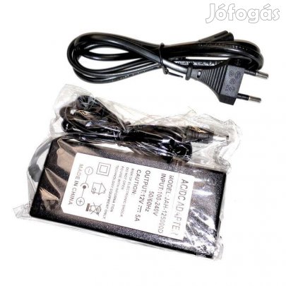 Hálózati Tápegység 12V 5A pl LED Szalag Táp 60W (_)