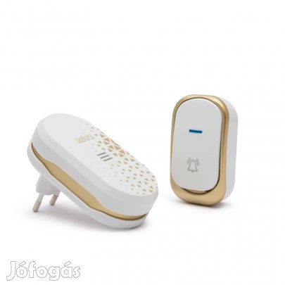 Hálózati Vezeték nélküli csengő 32 dallam hangerő 230V beltéri vevő