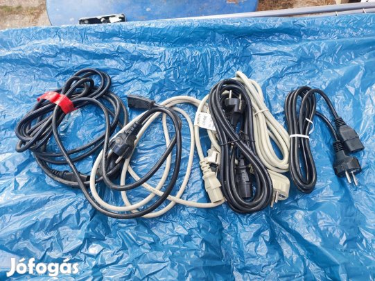 Hálozati (Pc) táp kábelek eladó