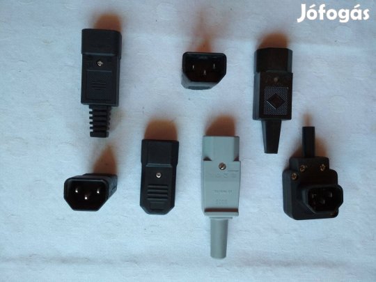 Hálózati csatlakozó dugó, apa