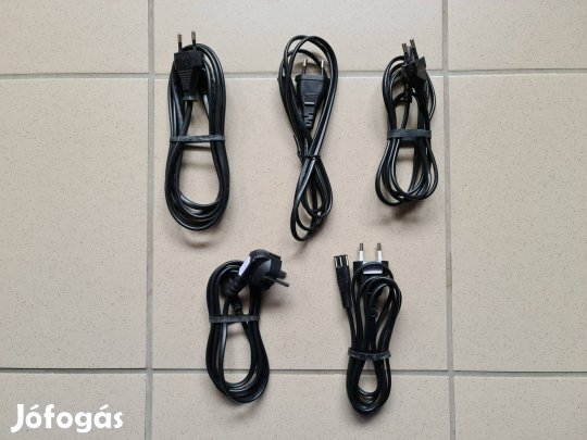 Hálózati kábel tápkábel piskóta csatlakozó val