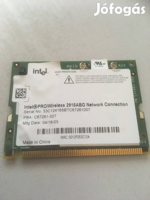 Hálózati kártya laptopba