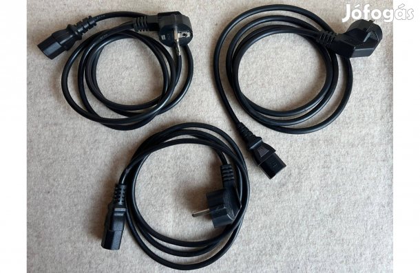Hálózati tápkábel 186 cm