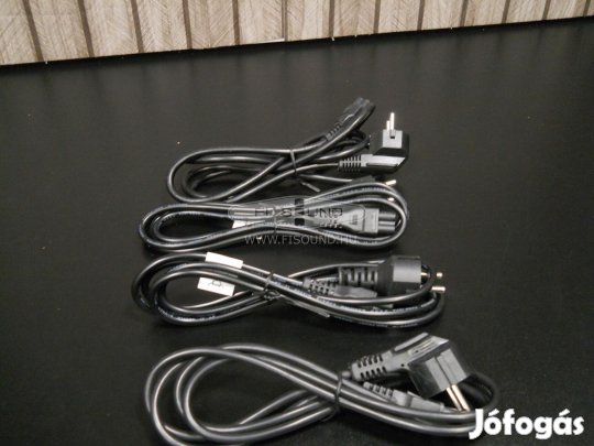 Hálózati tápkábel TV készülékhez 4db rendelhető