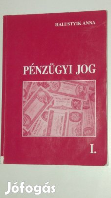 Halustyik Anna Pénzügyi jog I
