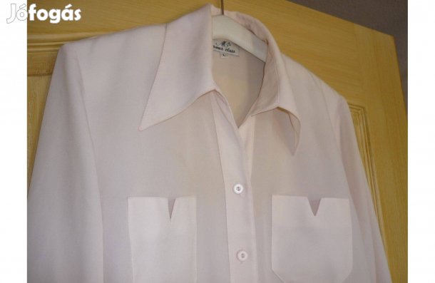 Halvány rózsaszín blúz L méretben