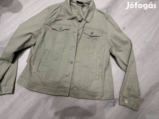 Halvány zöld farmer dzseki 44 új