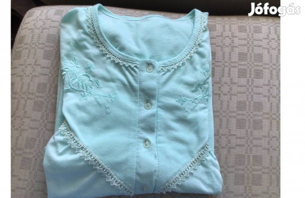 Halványkék, rövid ujjú, női hálóing Pesterzsébeten eladó