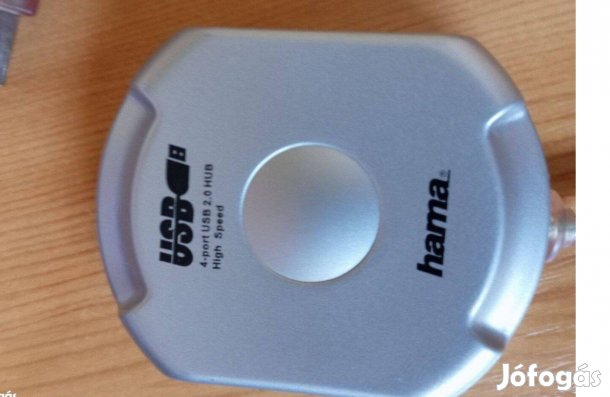 Hama 4-portos USB 2,0 HUB adatátvivő 1400 Ft Bp. 3. ker