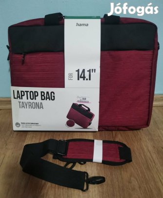 Hama Tayrona 14.1" laptop táska bordó, modern és praktikus Új
