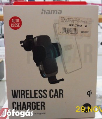 Hama (201678) FIC 3 "FC-10 Motion" vezeték nélküli töltővel univerzáli