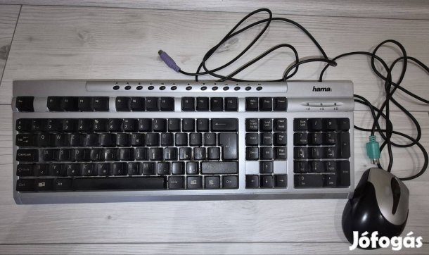 Hama billentyűzet és Genius egér