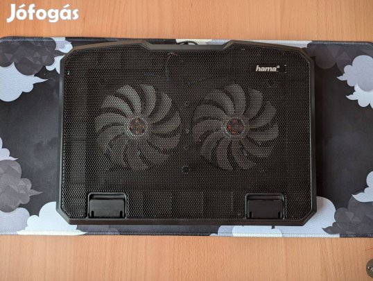 Hama fekete notebook hűtő