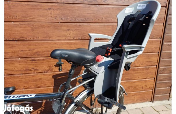 Hamax Siesta kerékpáros gyerekülés plusz rögzítővel
