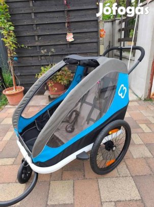 Hamax Traveller Blue utánfutó kerékpárra