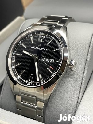 Hamilton Broadway Day Date ezüst férfi karóra H43311135 hordatlan