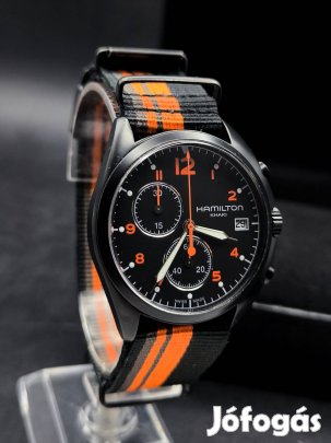 Hamilton Khaki Aviation Pilot Pioner Chrono kvarc óra
