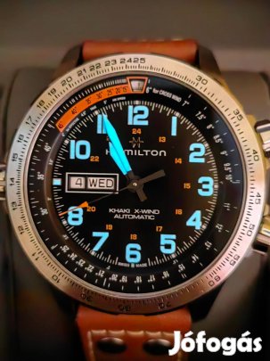 Hamilton Khaki Aviation X-Wind Day Date Automata férfi karóra garanciá