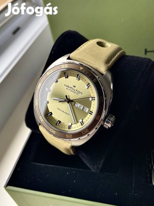 Hamilton Pan Europ Green automata (új,garanciás)