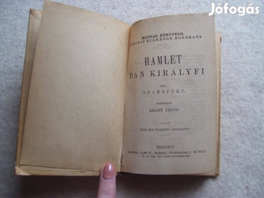 Hamlet dán királyfi/János király/Szentivánéji álom - Shakespeare