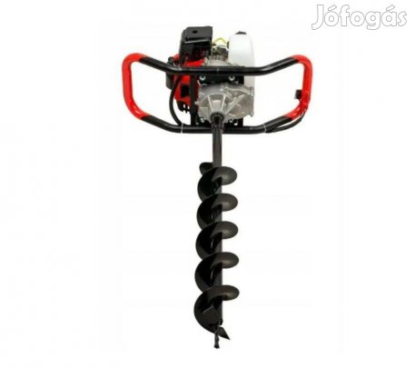 Hammer benzines talajfúró földfúró lyukfúró 5,2LE / 52cm3 + 2db csiga