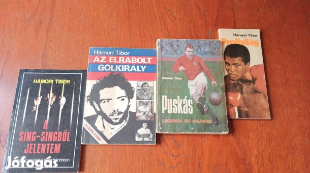 Hámori Tibor könyvcsomag / 4 db könyv