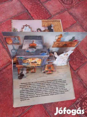 Hamupipőke 3D térbeni mesekönyv