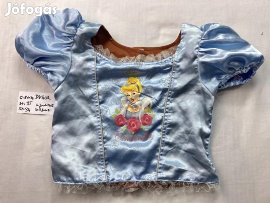 Hamupipőke jelmez, hercegnő jelmez, kifordítható DV402