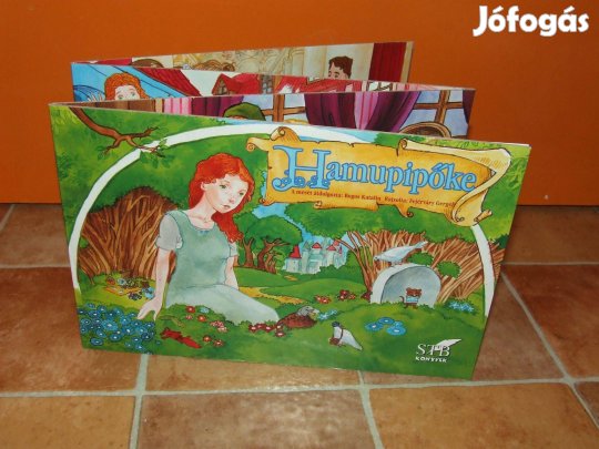 Hamupipőke retro mesekönyv